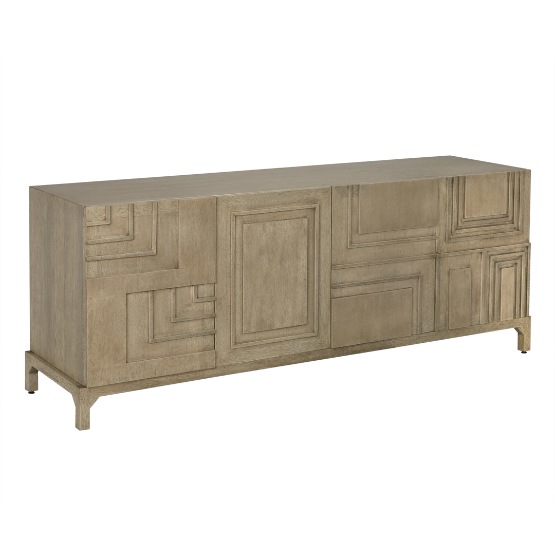 American Home Furniture | Noir - Holden Sideboard,Washed Walnut