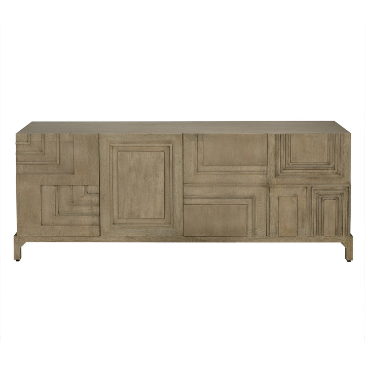 American Home Furniture | Noir - Holden Sideboard,Washed Walnut