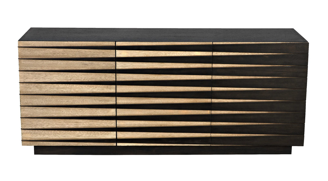 American Home Furniture | Noir - Tyson Sideboard, Ebony Walnut