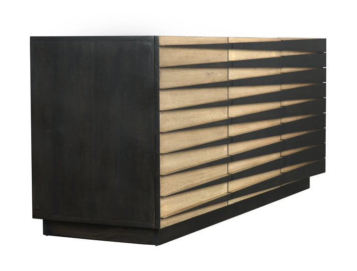 American Home Furniture | Noir - Tyson Sideboard, Ebony Walnut