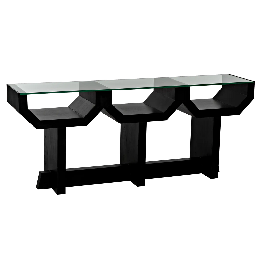 American Home Furniture | Noir - Ando Console