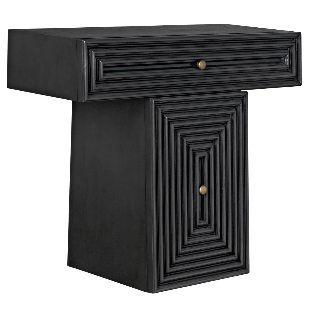 American Home Furniture | Noir - Brice Console