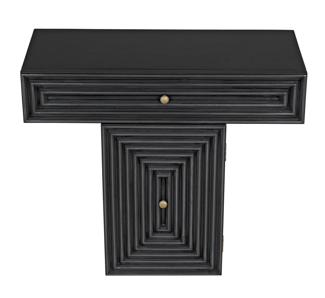 American Home Furniture | Noir - Brice Console