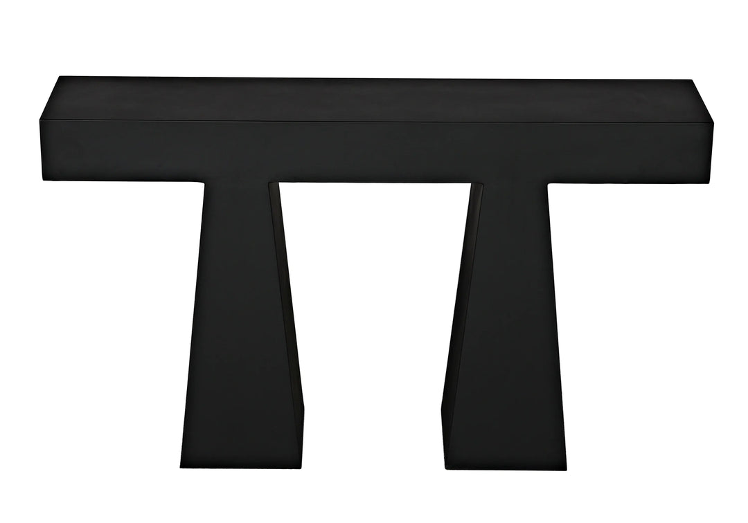 American Home Furniture | Noir - Wendell Console