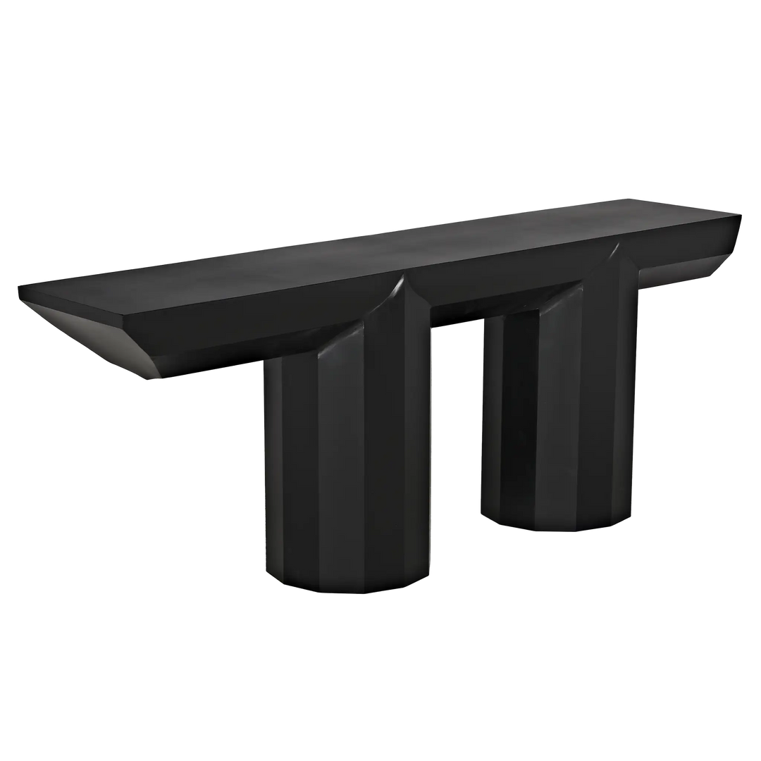 American Home Furniture | Noir - Los Altos Console