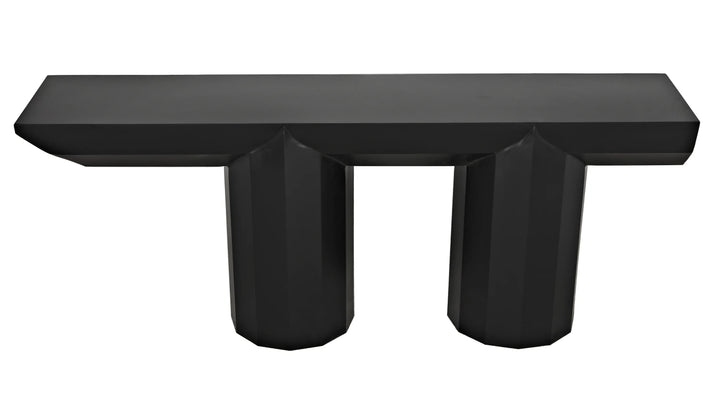 American Home Furniture | Noir - Los Altos Console