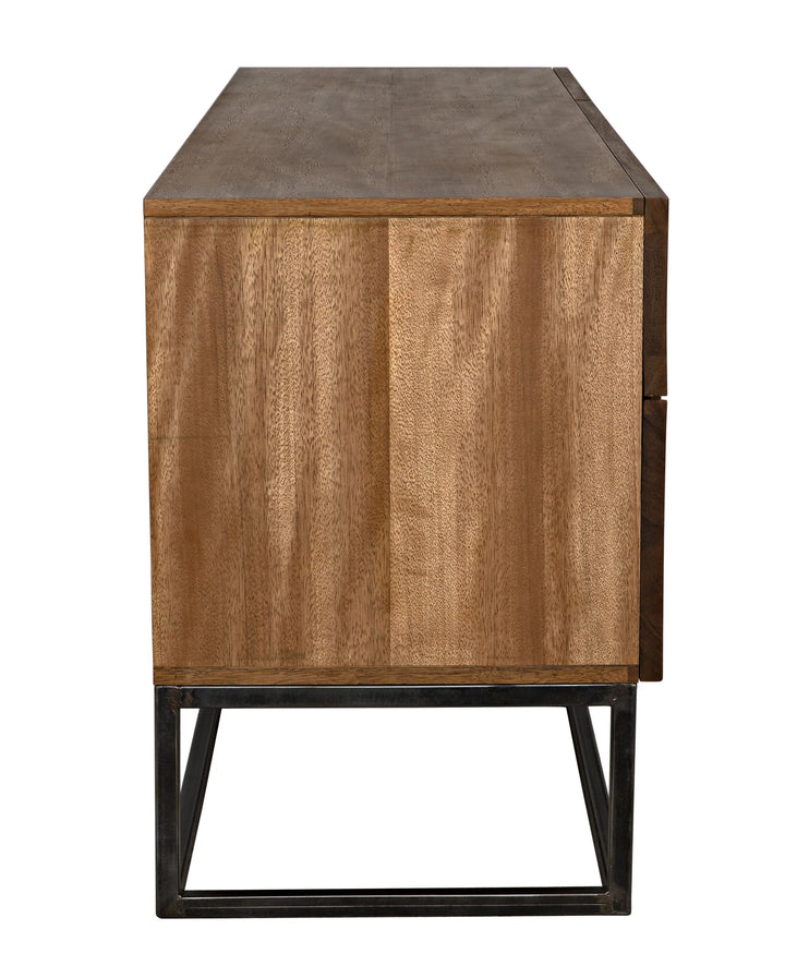 American Home Furniture | Noir - Casanova Sideboard, Dark Walnut