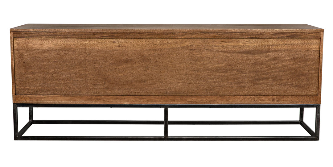 American Home Furniture | Noir - Casanova Sideboard, Dark Walnut