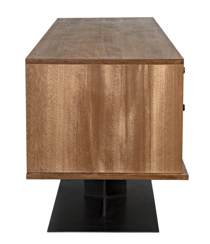 American Home Furniture | Noir - Wolf Sideboard, Dark Walnut