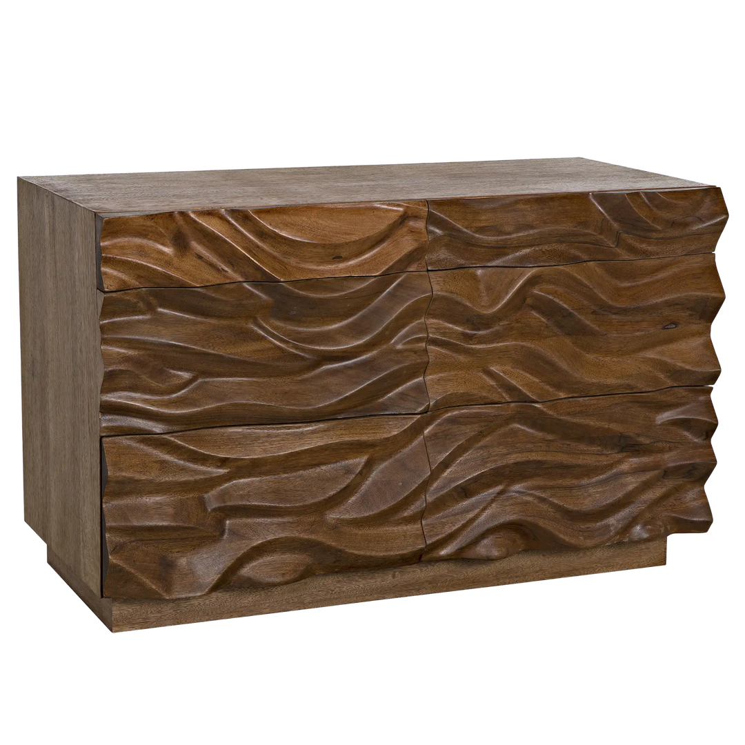 American Home Furniture | Noir - Mirage Sideboard, Dark Walnut