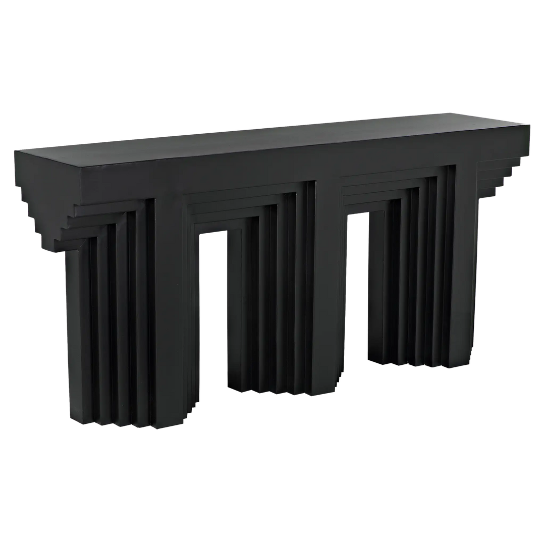 American Home Furniture | Noir - Acropolis Console