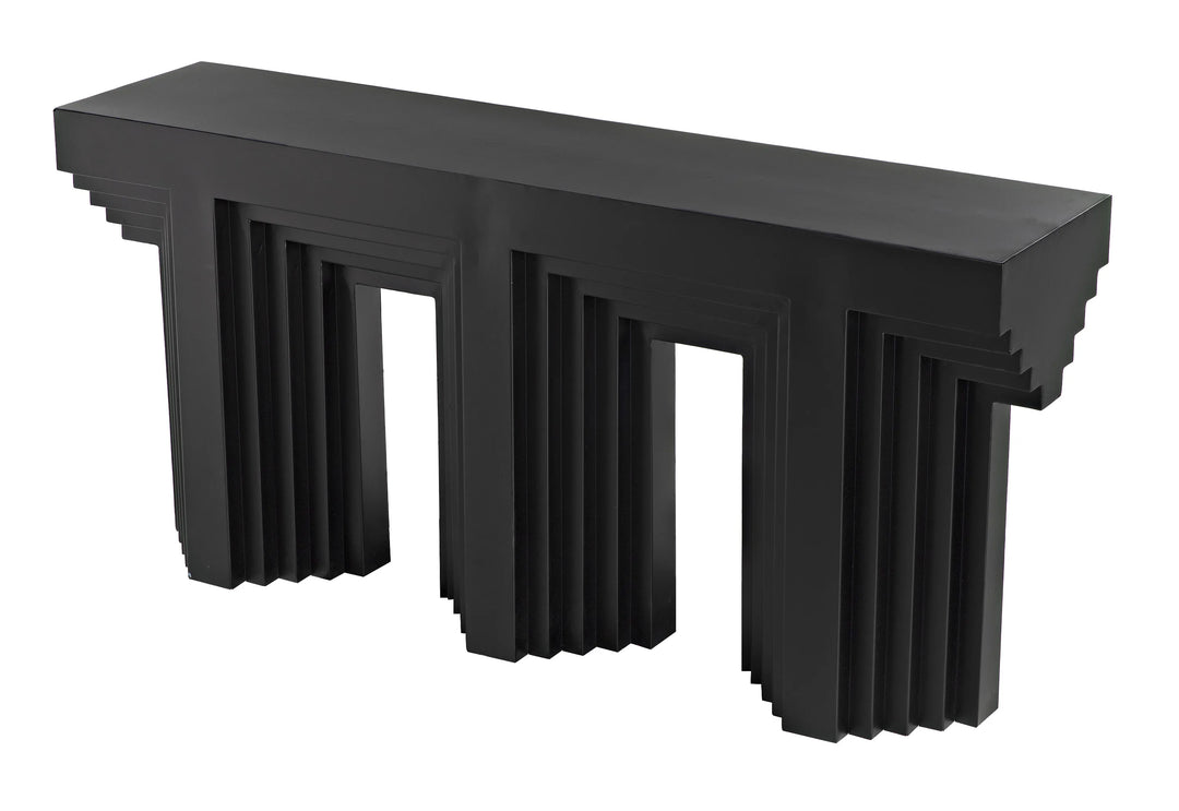 American Home Furniture | Noir - Acropolis Console