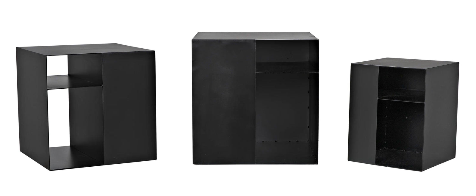 Noir Gropius Cubes CONSOLE TABLES