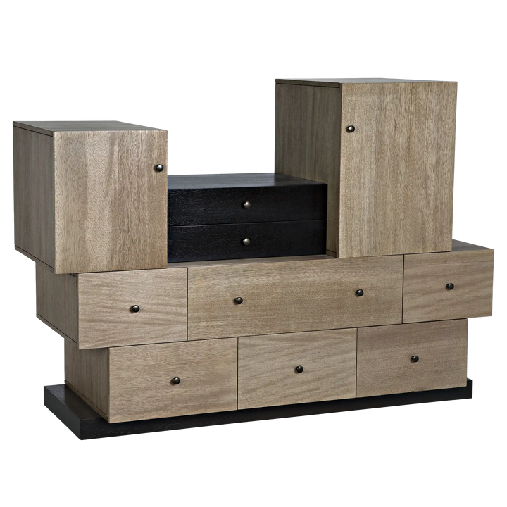 American Home Furniture | Noir - Order Cabinet