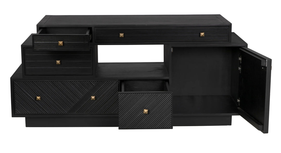 American Home Furniture | Noir - Medici Sideboard