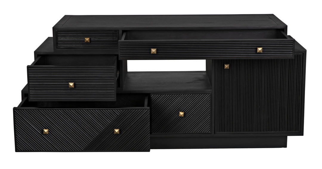 American Home Furniture | Noir - Medici Sideboard