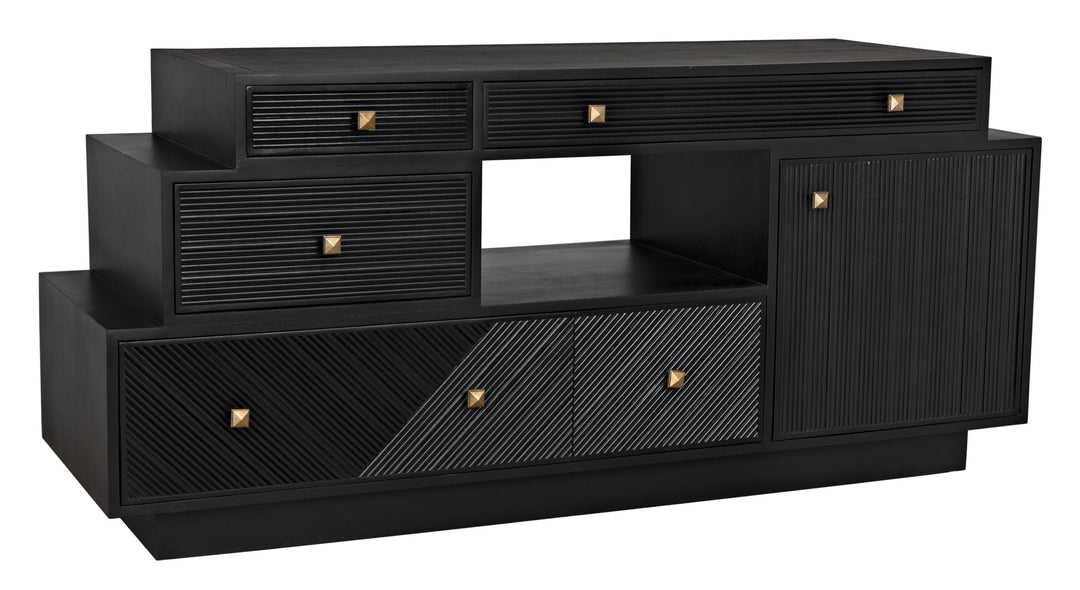 American Home Furniture | Noir - Medici Sideboard