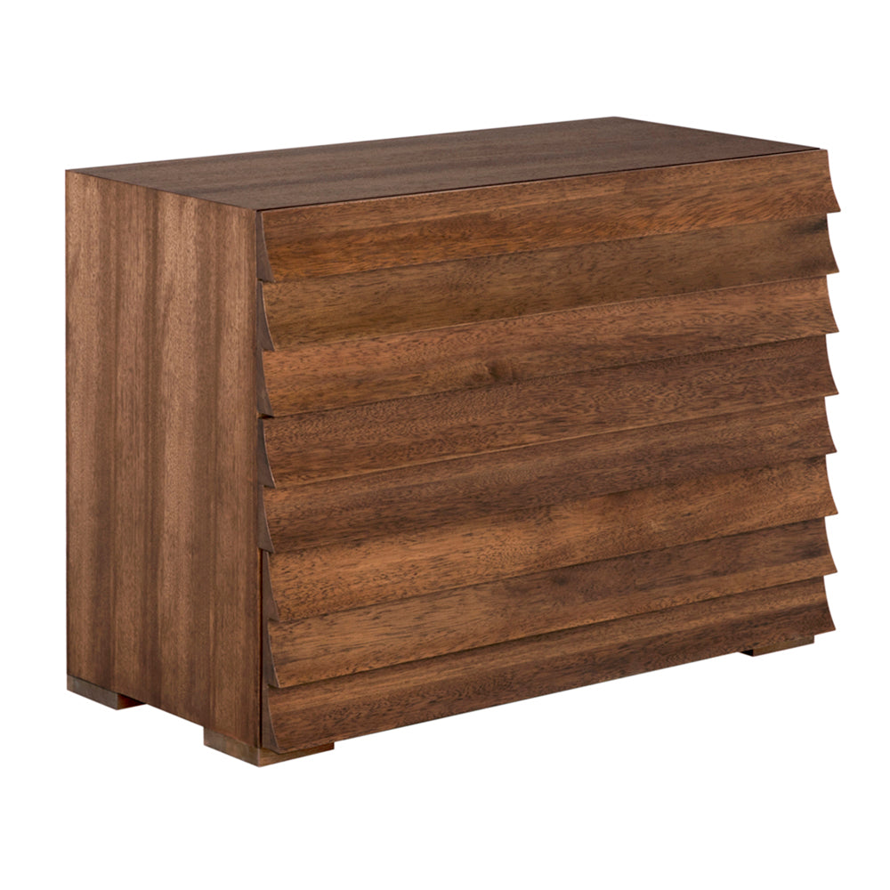 Noir Frederico Console - Dark Walnut