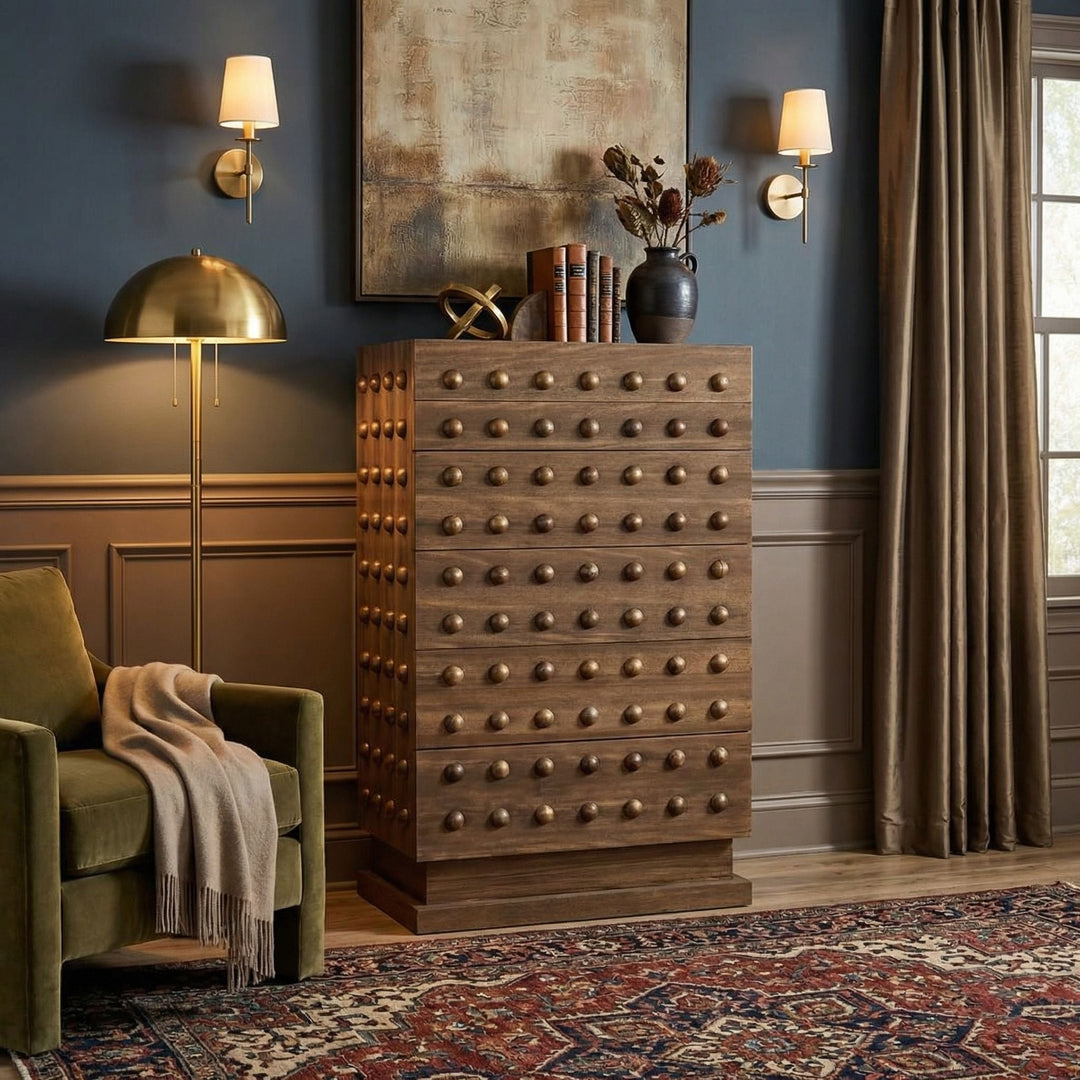 Noir Didier Cabinet - Dark Walnut