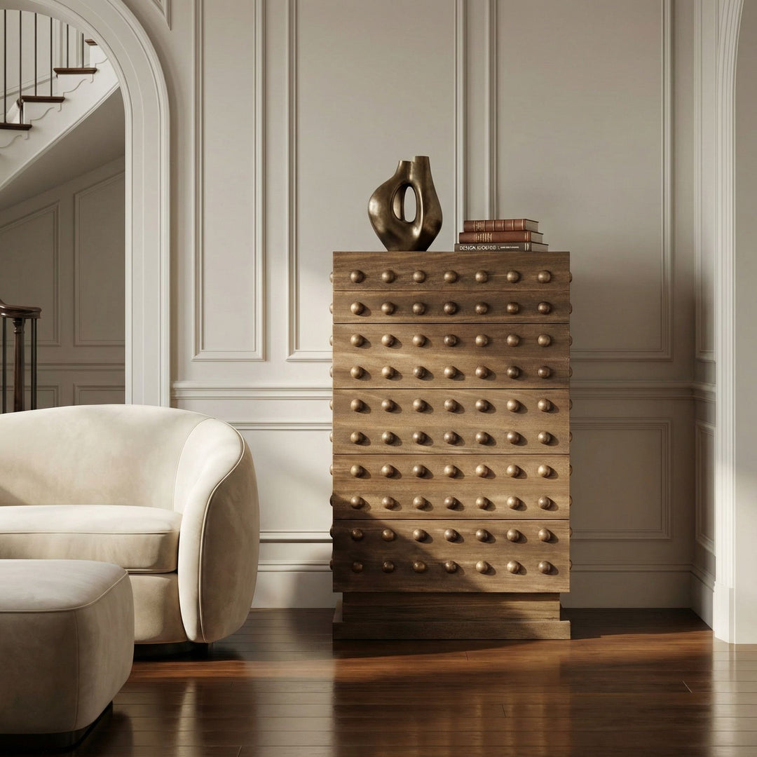 Noir Didier Cabinet - Dark Walnut