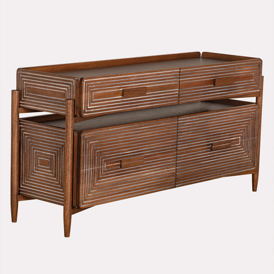 Noir - Savino Sideboard, Dark Walnut - GCON456DW