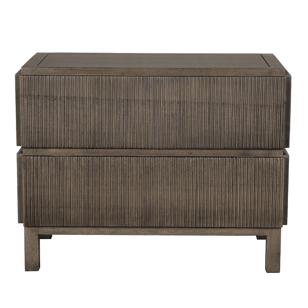 Noir Plato Sideboard - Greige Walnut