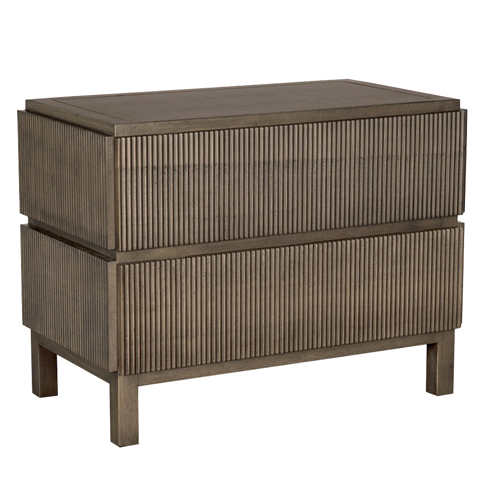 Noir Plato Sideboard - Greige Walnut