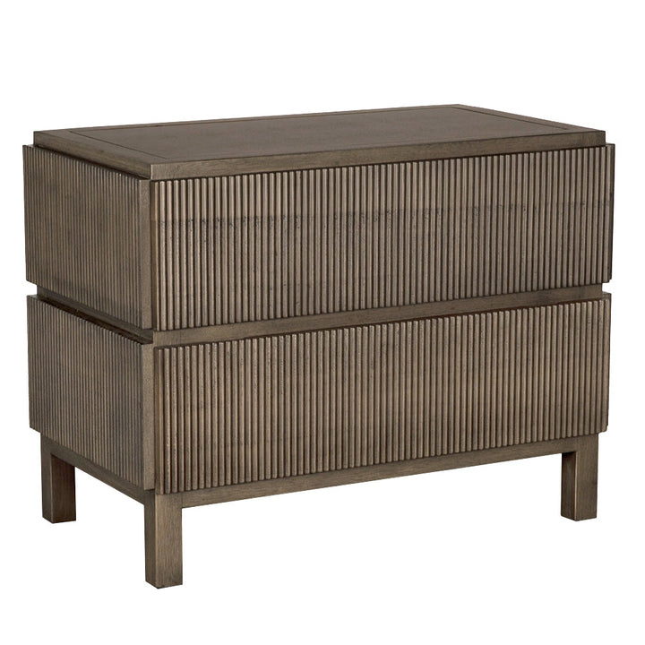 Noir Plato Sideboard - Greige Walnut