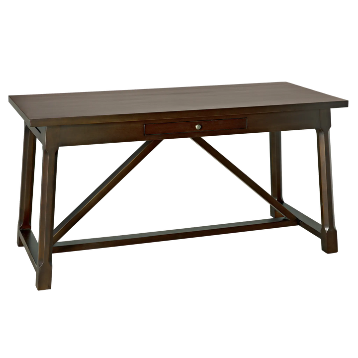 American Home Furniture | Noir - Sutton Desk, Distressed Brown