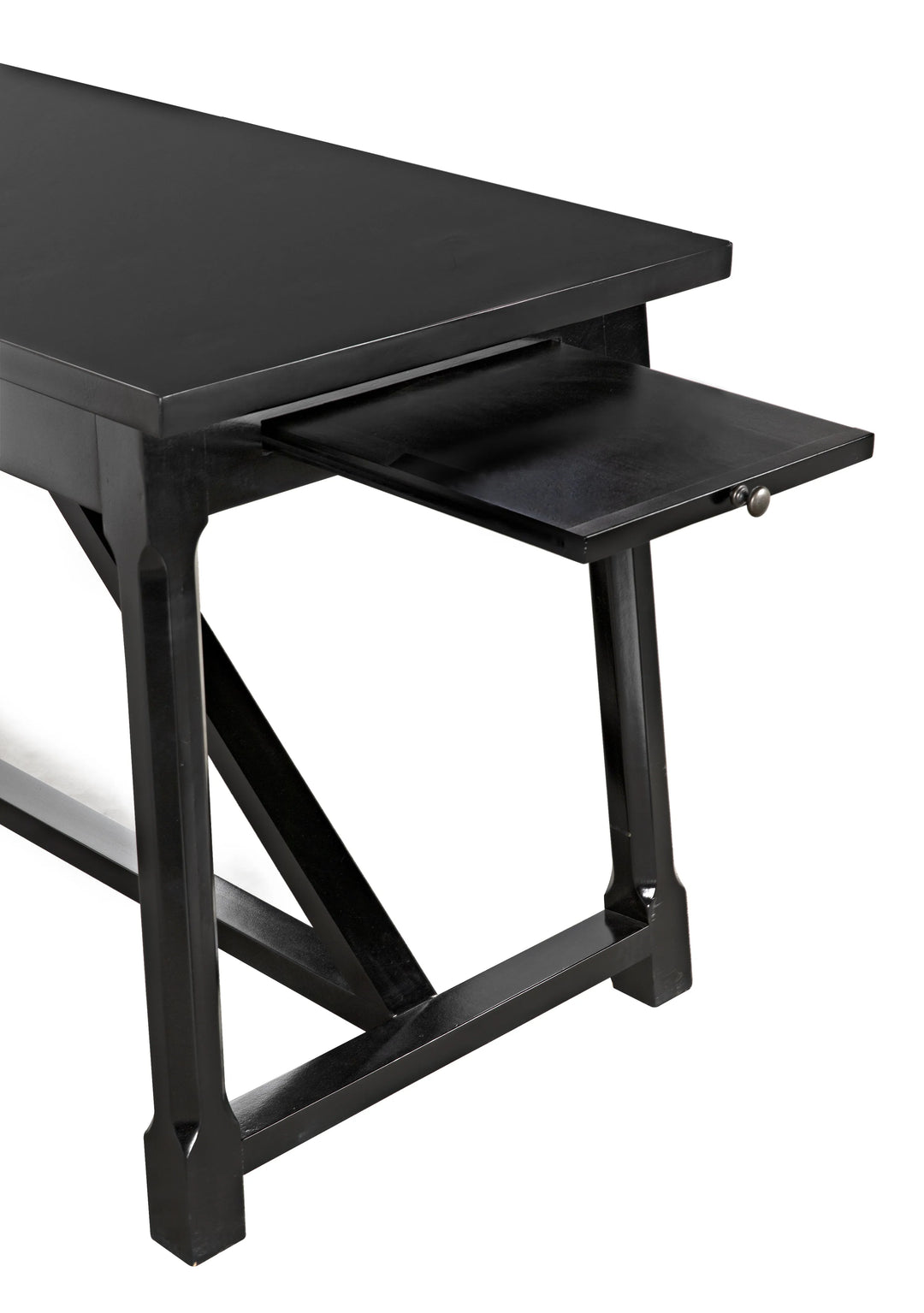 American Home Furniture | Noir - Sutton Desk, Distressed Black