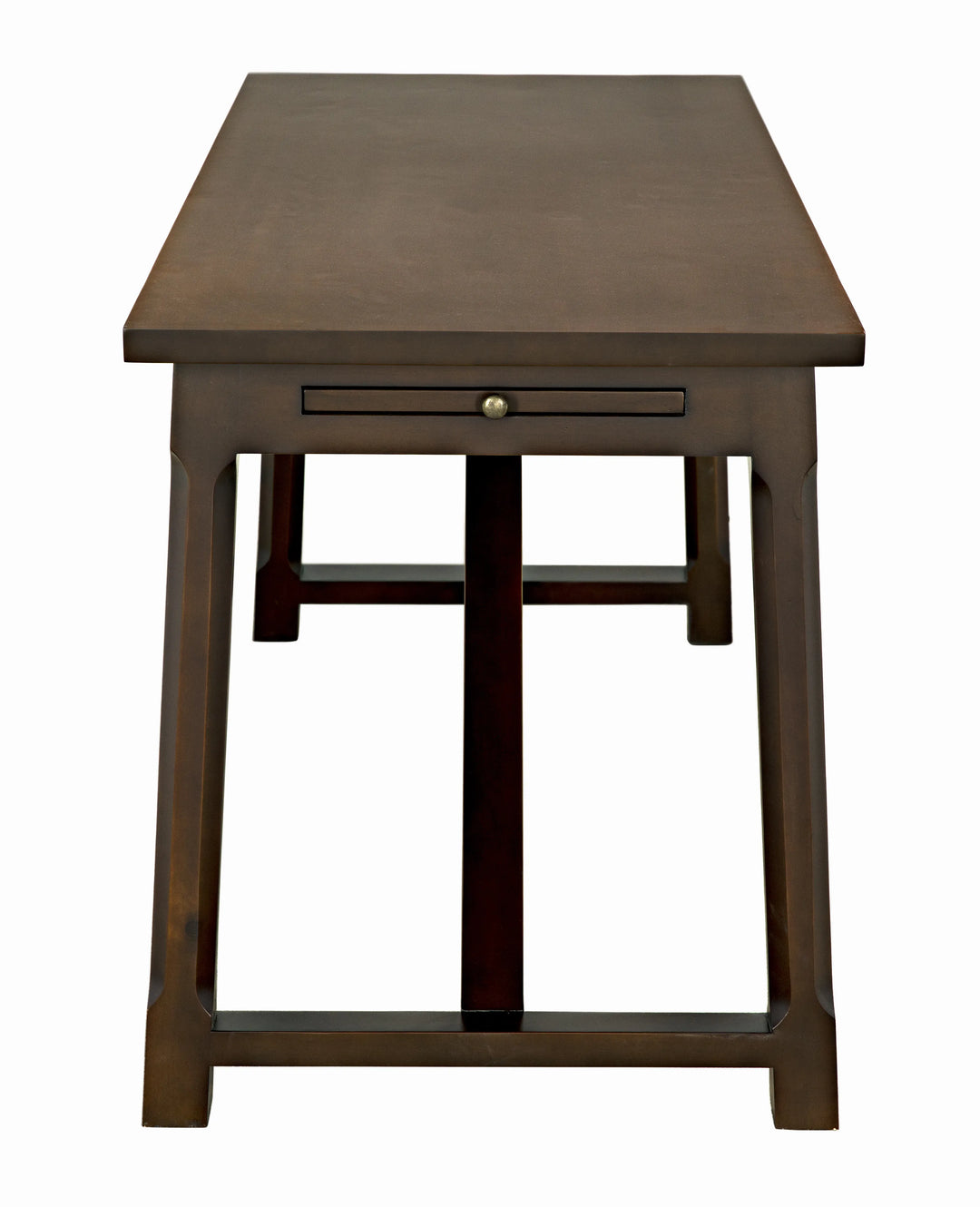 American Home Furniture | Noir - Sutton Desk, Distressed Brown