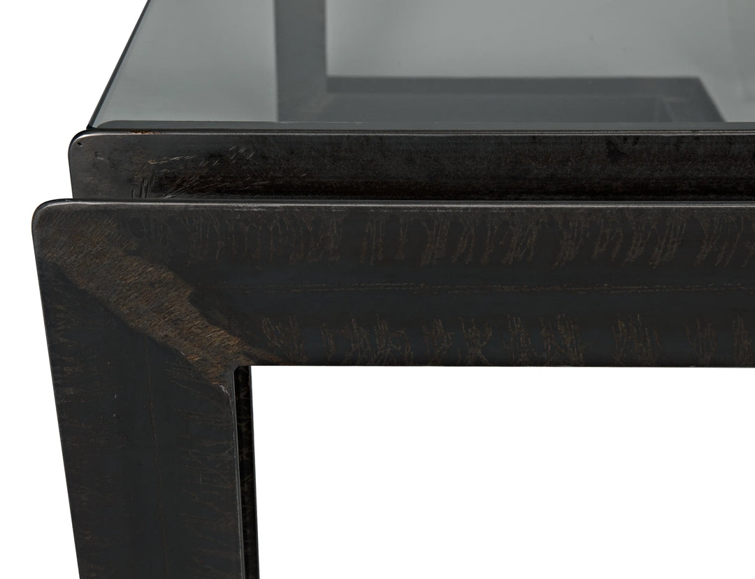 American Home Furniture | Noir - Structure Metal Desk