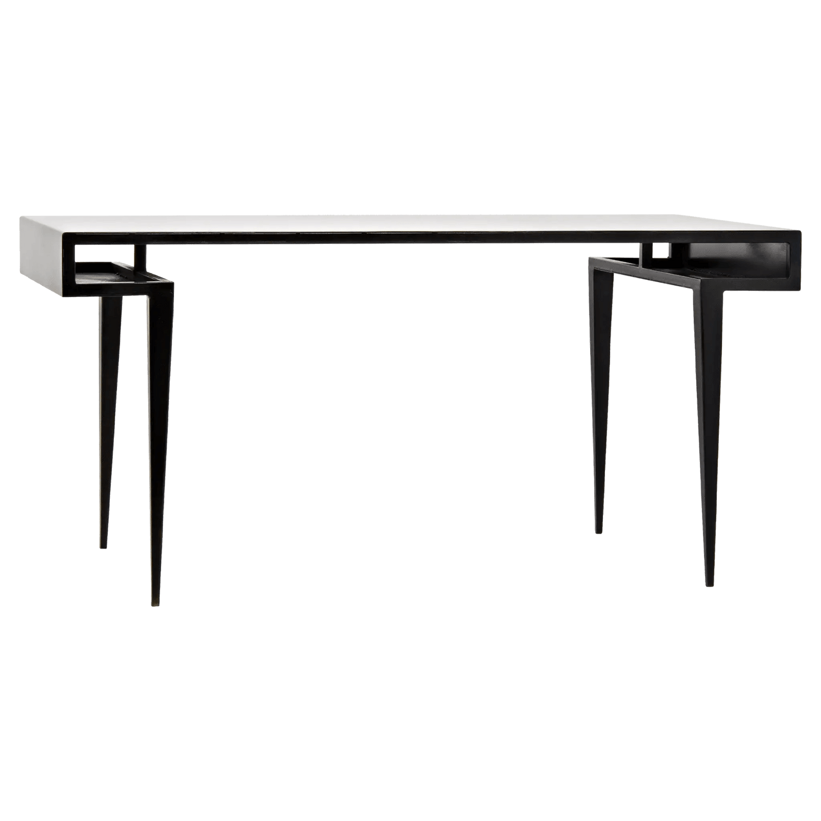Noir Stiletto Desk, Black Steel DESKS