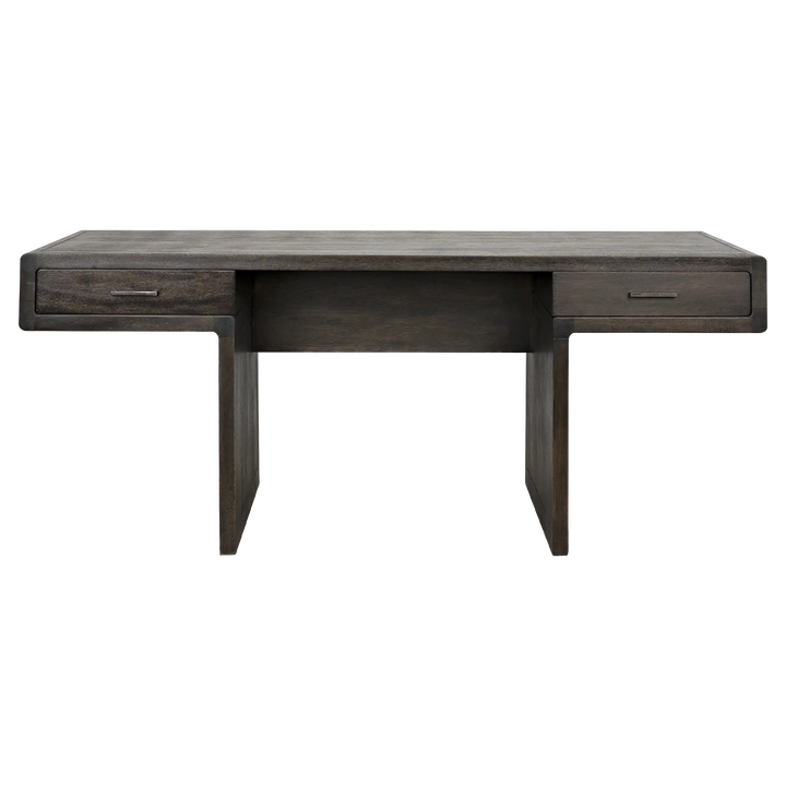 American Home Furniture | Noir - Degas Desk, Ebony Walnut