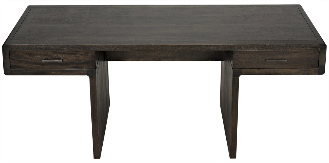 American Home Furniture | Noir - Degas Desk, Ebony Walnut