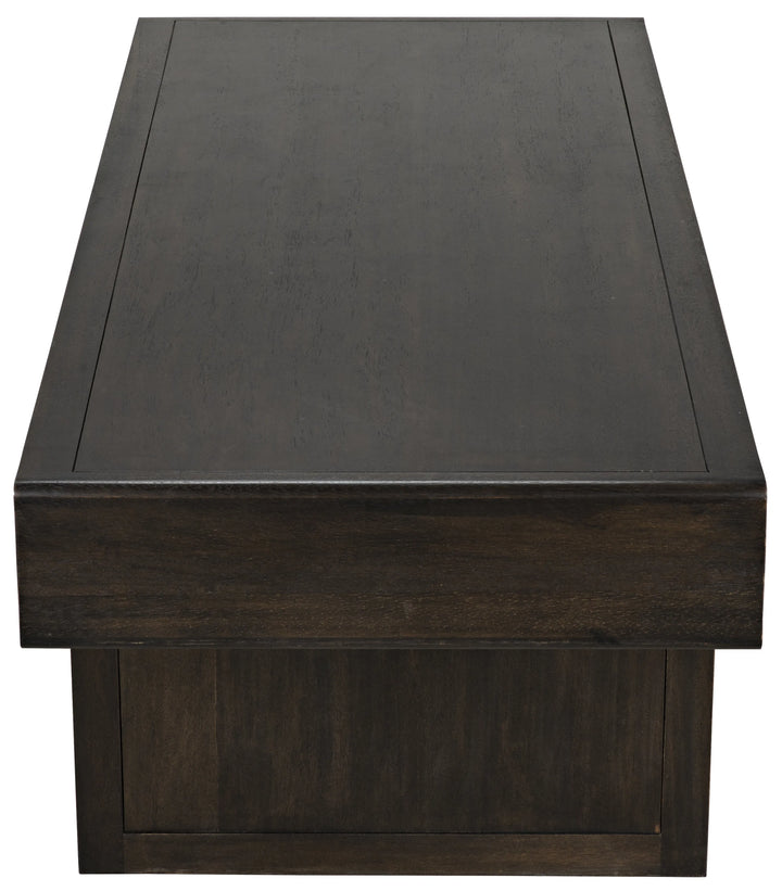 American Home Furniture | Noir - Degas Desk, Ebony Walnut