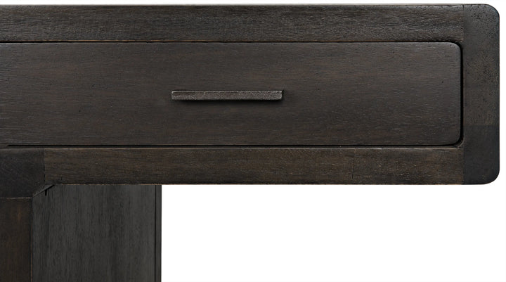 American Home Furniture | Noir - Degas Desk, Ebony Walnut