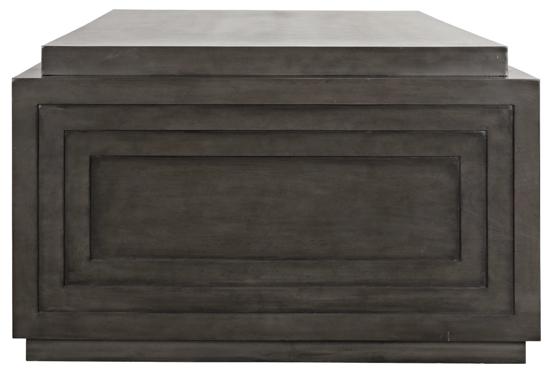 American Home Furniture | Noir - Mentor Desk, Pale