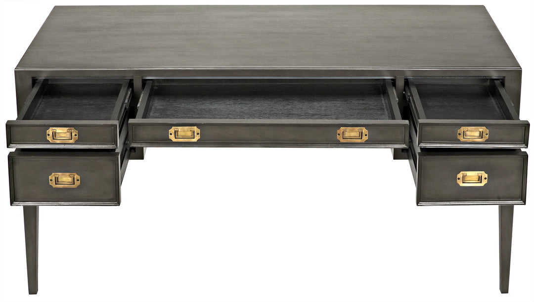 American Home Furniture | Noir - Africa Desk, Pale