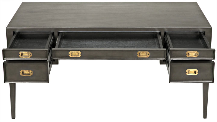 American Home Furniture | Noir - Africa Desk, Pale