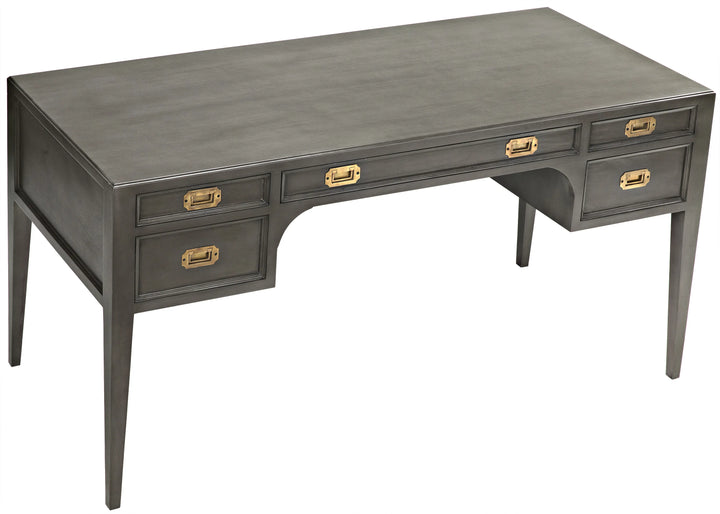 American Home Furniture | Noir - Africa Desk, Pale