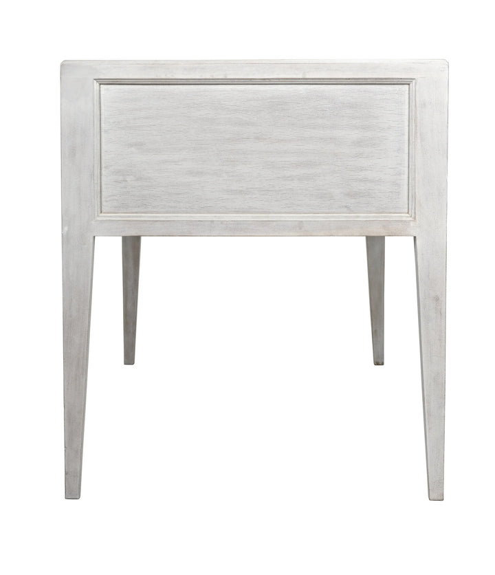 American Home Furniture | Noir - Africa Desk, White Wash