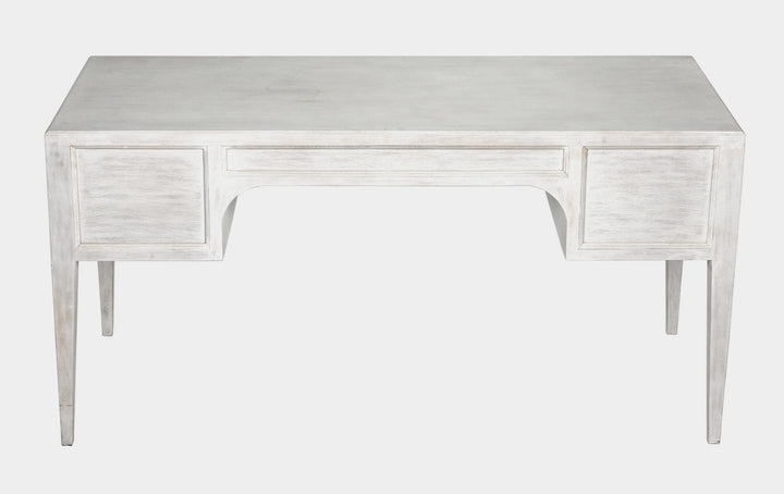 American Home Furniture | Noir - Africa Desk, White Wash