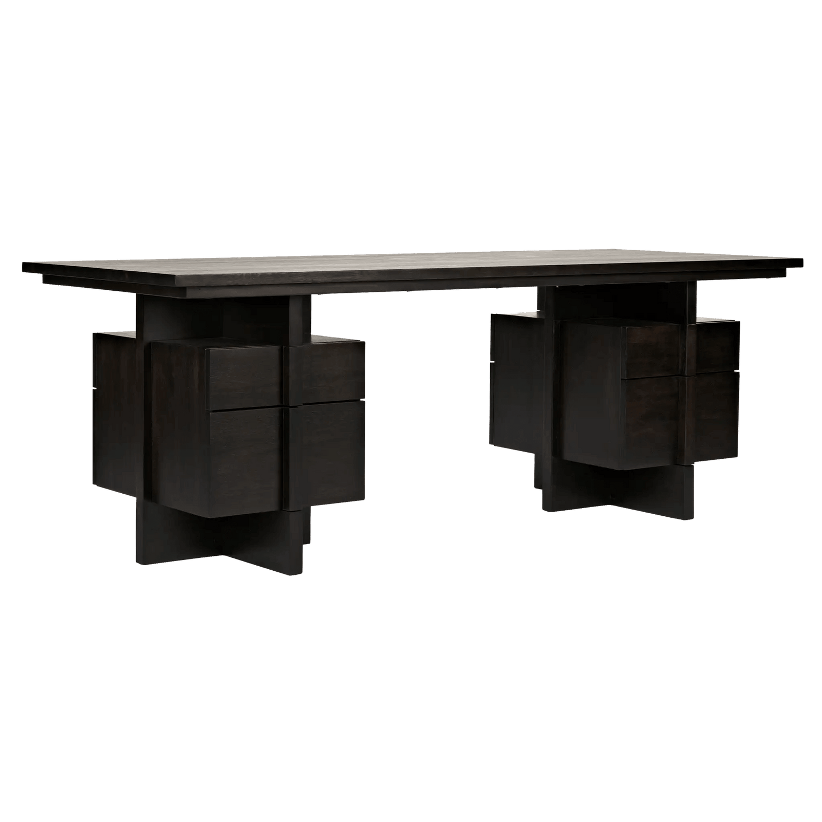 Noir Bridge Desk, Ebony Walnut DESKS