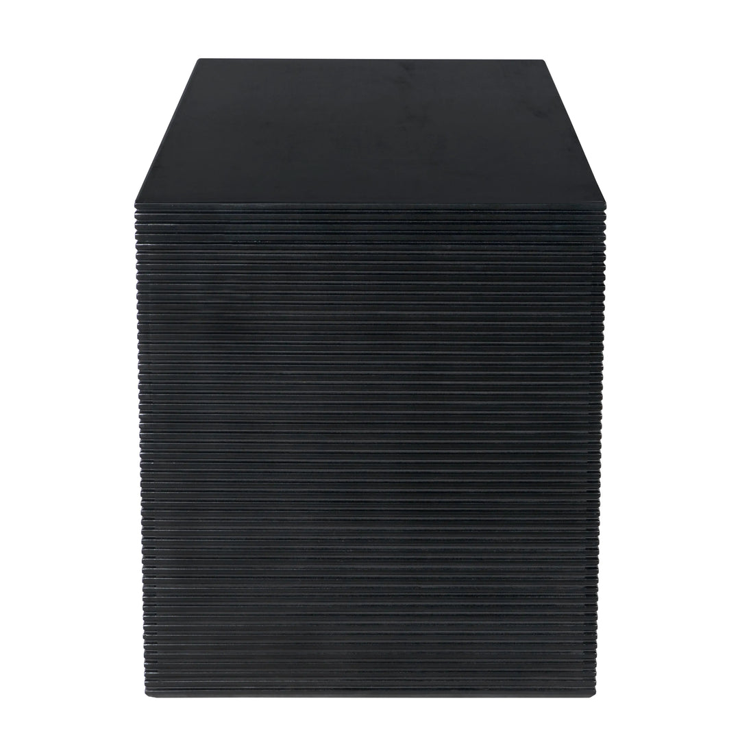 American Home Furniture | Noir - Manhattan Desk, Hand Rubbed Black