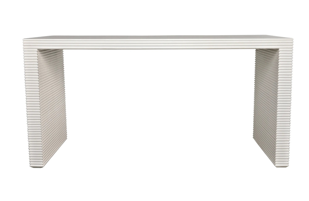 American Home Furniture | Noir - Manhattan Desk, Solid White