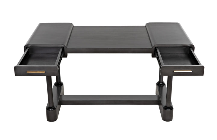 American Home Furniture | Noir - Locarno Desk, Pale