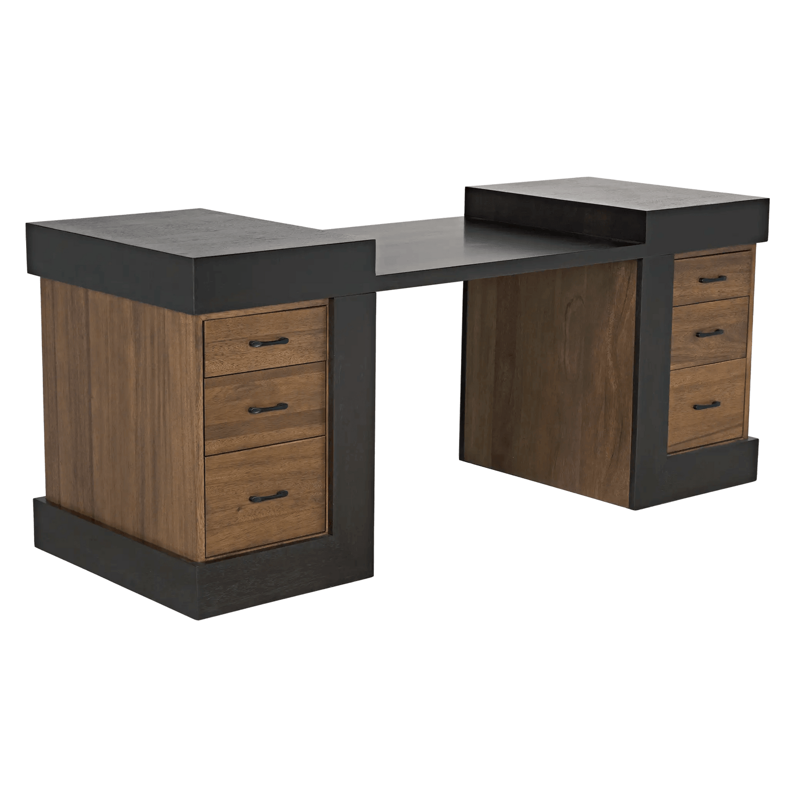 Noir Bentley Desk, Dark/Ebony Walnut DESKS