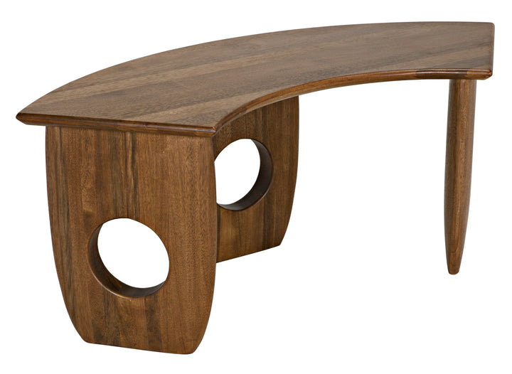 American Home Furniture | Noir - Lobster Desk, Dark Walnut