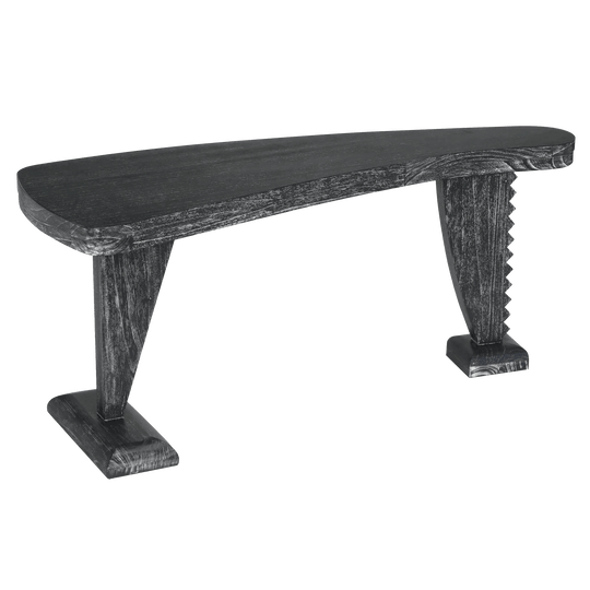 Noir Zigmund Desk, Cinder Black DESKS